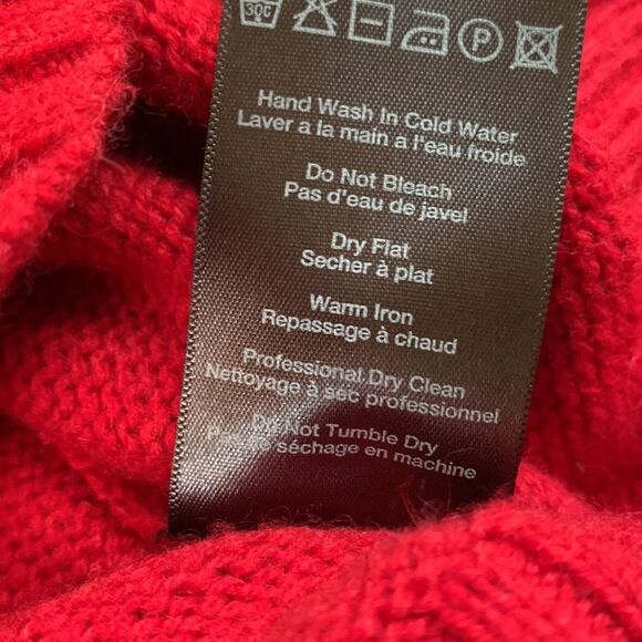 MERRELL quarter zip mock neck wool blend Raglan sleeve sweater men’s size XXL - Picture 7 of 10